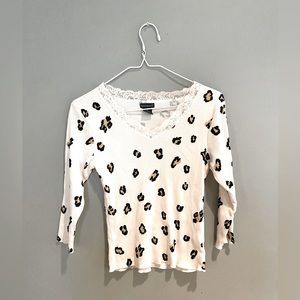 Harvé Benard Leopard Top